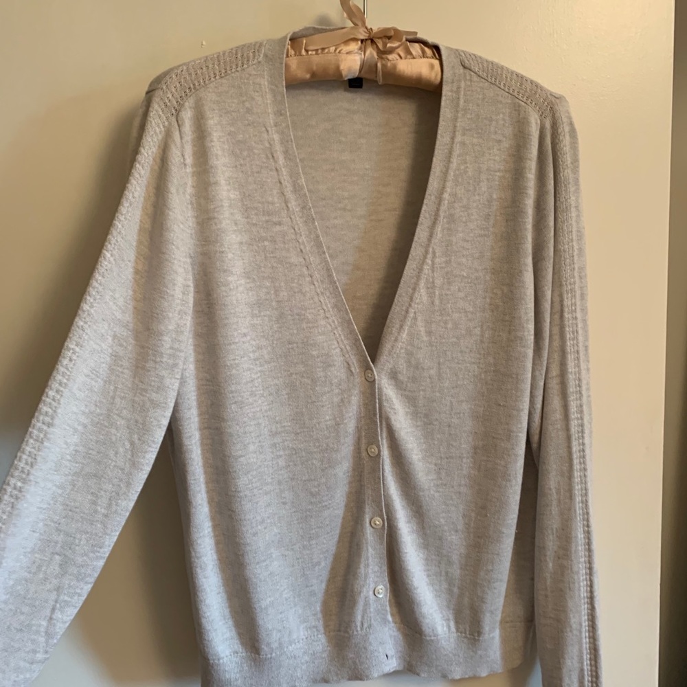 Banana Republic | Silk Cotton Blend Cardigan